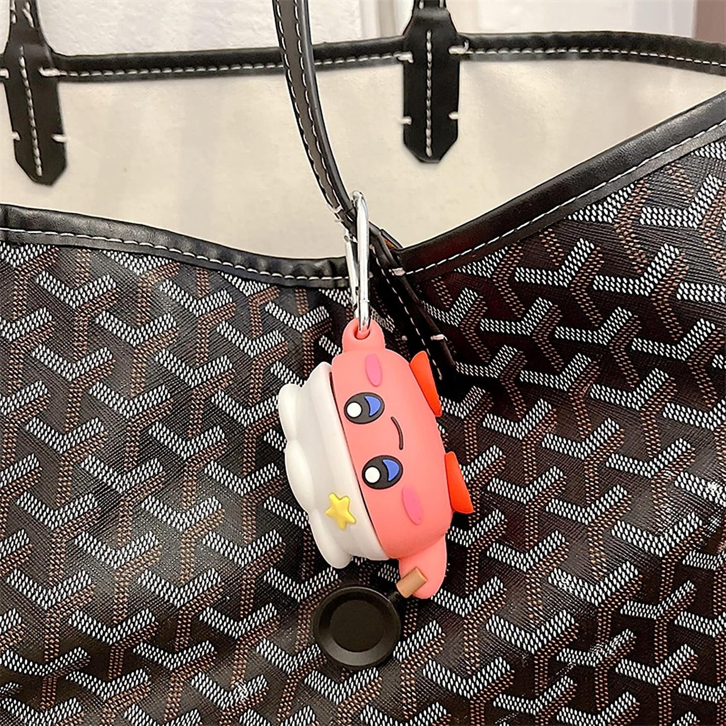 PVC Earphone Case for Samsung Galaxy Buds2 Pro/Galaxy Buds Live(2020)/Galaxy Buds Pro(2021)/Galaxy Buds 2 (2022) Charging Box,3D Cute Cartoons Anime Full Body Protective Cover with Keychain (Cook)  AOLABOKY   