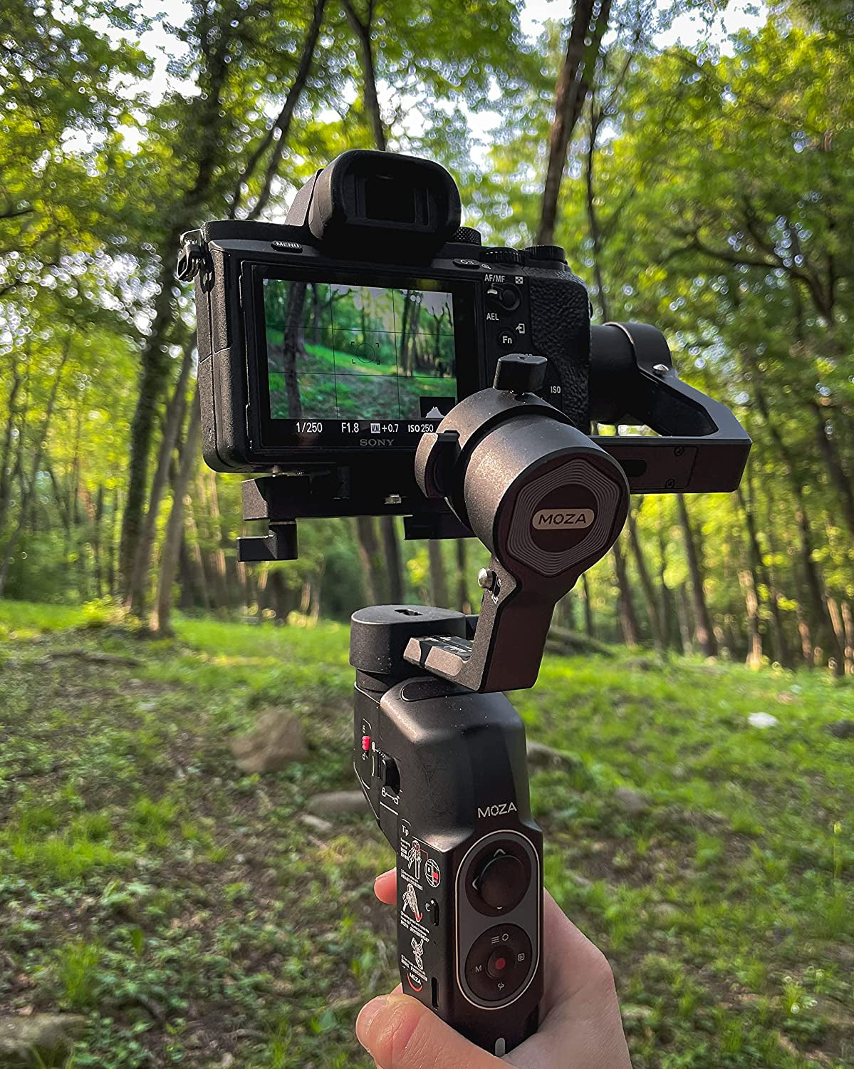 MOZA Mini P MAX Gimbal Stabilizer 3-Axis Mobile Handheld Stabilizer for Smartphone Mirrorless Camera Action Cameras up to 2.2Lb Updated Version 3-Axis Lock Design Cross-Platform Gimbal 20H Runtime  Gudsen   