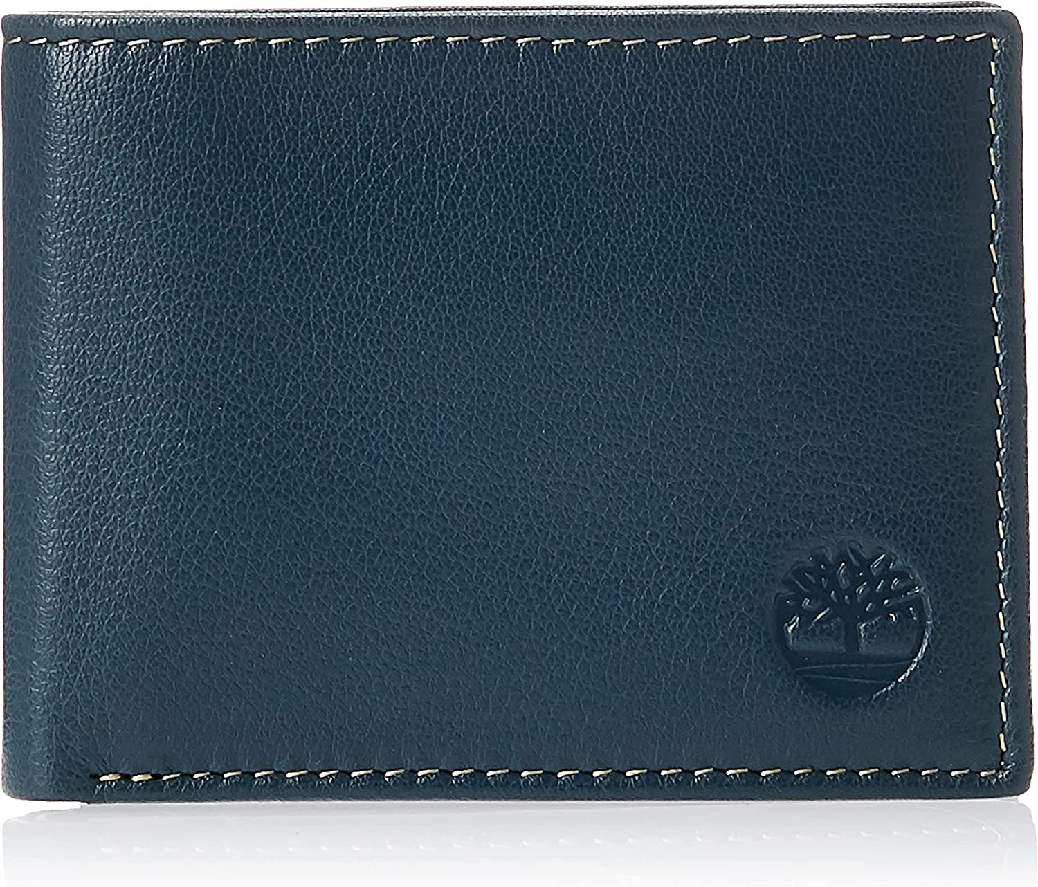 Timberland Men'S Blix Slimfold Leather Wallet  Timberland Accessories Navy  