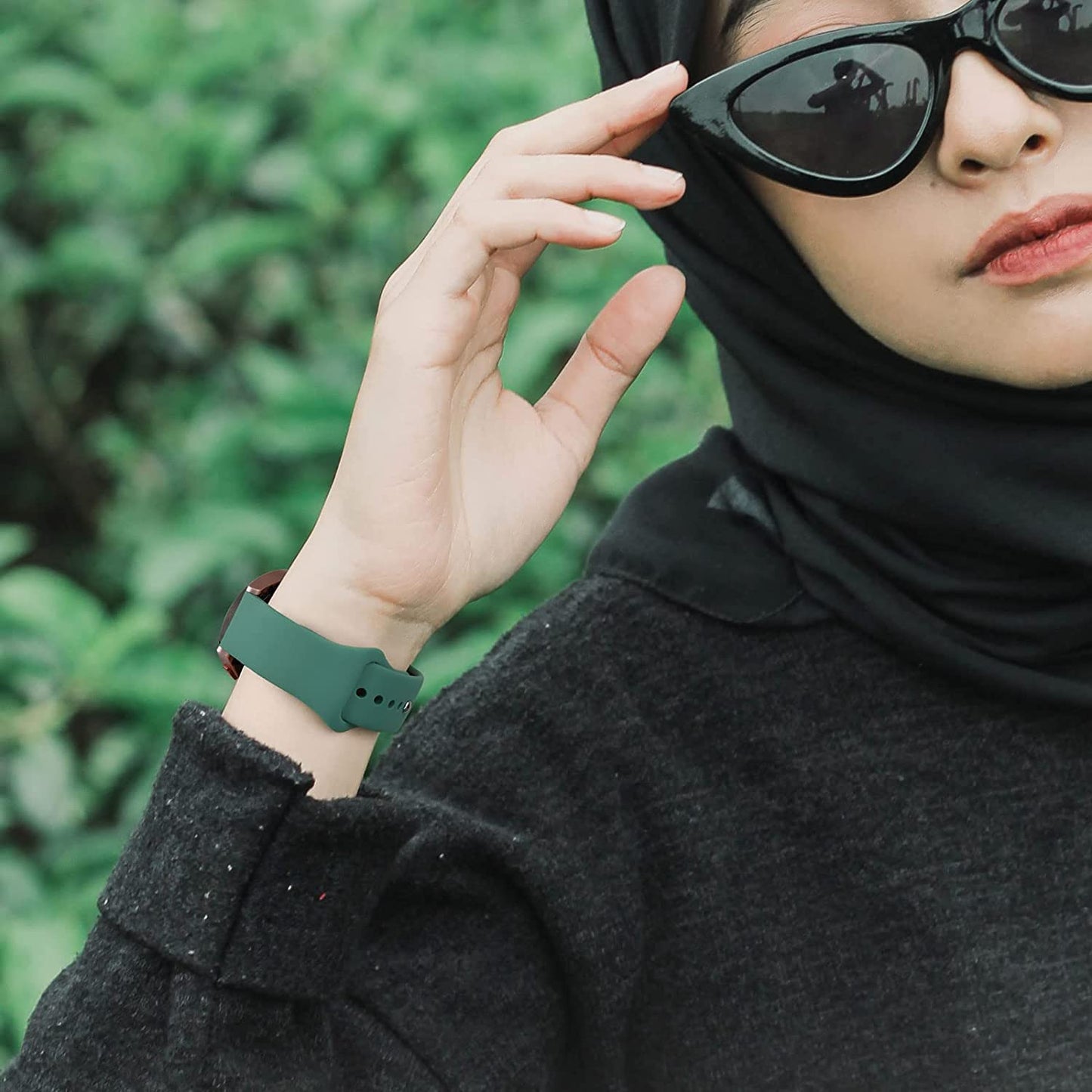 Wanme Bands for Garmin Venu 2 plus / Venu Sq / Venu / Vivoactive 3 Watch Band Women Men, 3 PACK Soft Silicone Replacement Wristband Sport Strap for Garmin Vivomove Sport, Vivoactive 3 Music, Forerunner 645 / 245 Music Smart Watch  Wanme   