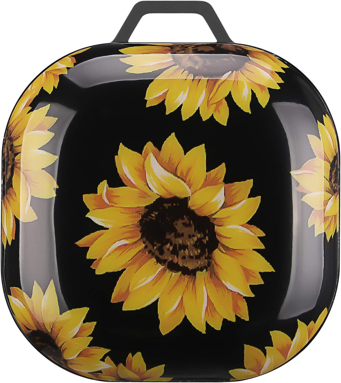 GOLINK Floral Full Body Protection Hard PC Cover with Printing Designs Compatible with Samsung Galaxy Buds Live(2020)/Buds Pro (2021)/Buds 2(2021) Charging Case-Sunflower  LiangYe   