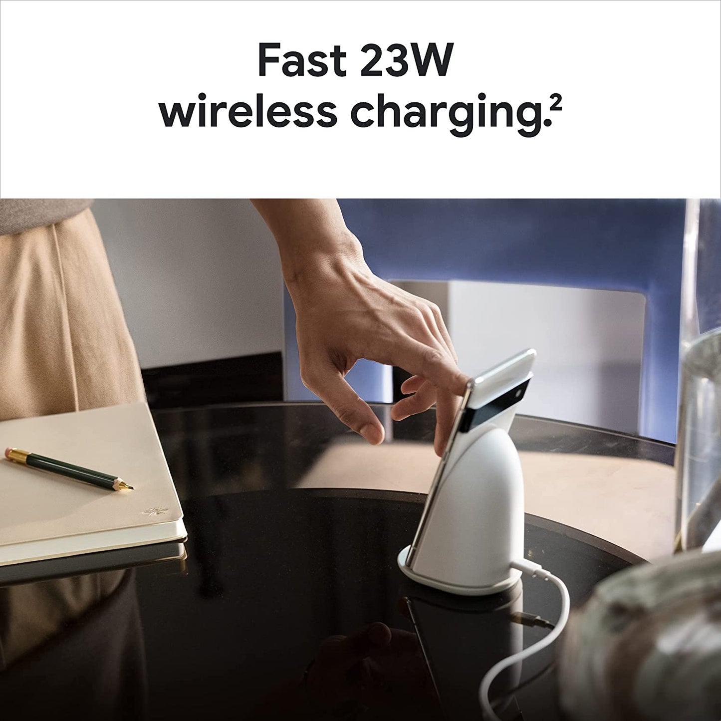 Google Pixel Stand (2Nd Gen) - Wireless Charger - Fast Charging Pixel Phone Charger - Compatible with Pixel Phones and Qi Certified Devices  Google   