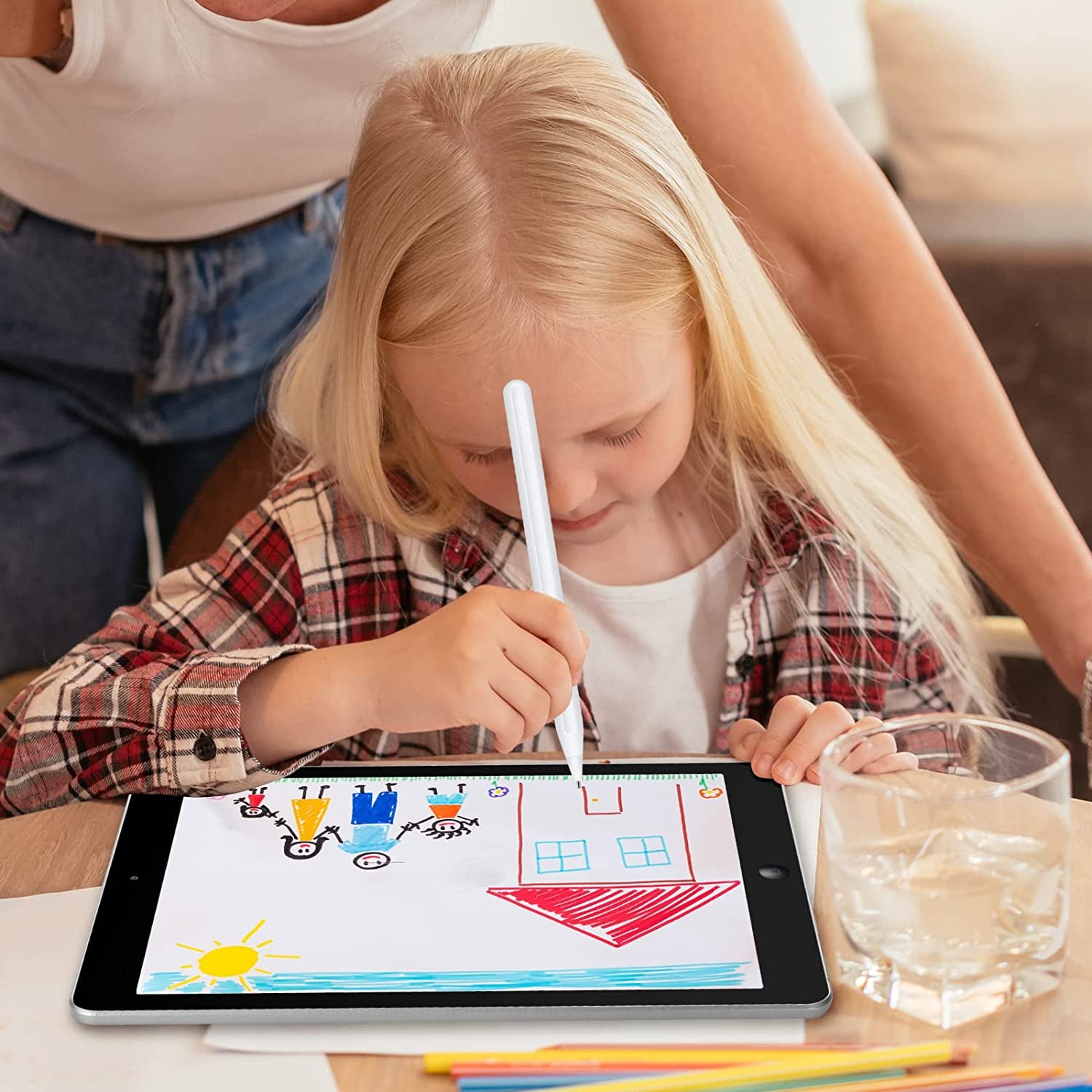 5-Pack Replacement Pencil Tips + 5-Pack Replacement Metal Needle Pencil Stylus Tip for Apple Ipad Pencil 1St Gen & 2Nd Gen with 4 Pencil Tip Cover  Shenzhen QiXiang Glass Lens Limited Company   