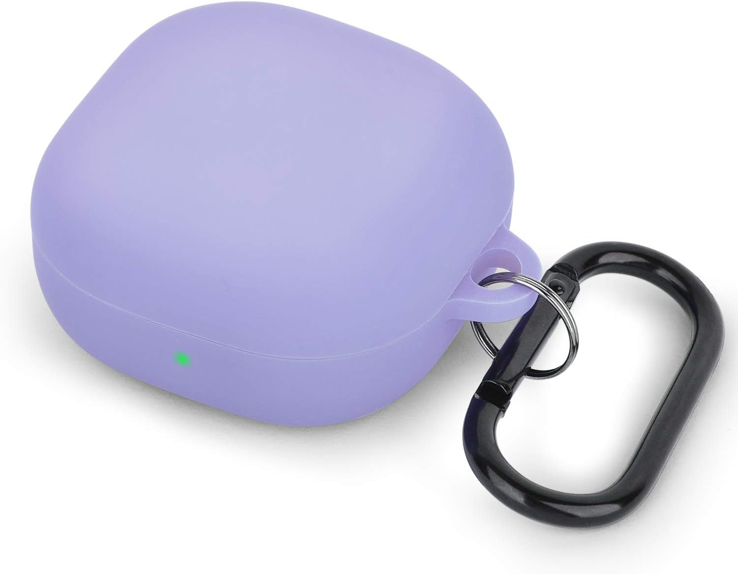 AIRSPO Silicone Case Compatible with Samsung Galaxy Buds 2 Pro/Galaxy Buds 2/ Galaxy Buds Pro/Galaxy Buds Live Case (Dark Purple)  AIRSPO Lilac  