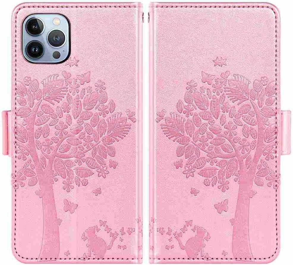 DIIGON Phone Cover Wallet Folio Case for LG V30, Premium PU Leather Slim Fit Cover for LG V30, 1 Photo Frame Slot, Comfortably, Pink  DIIGON   