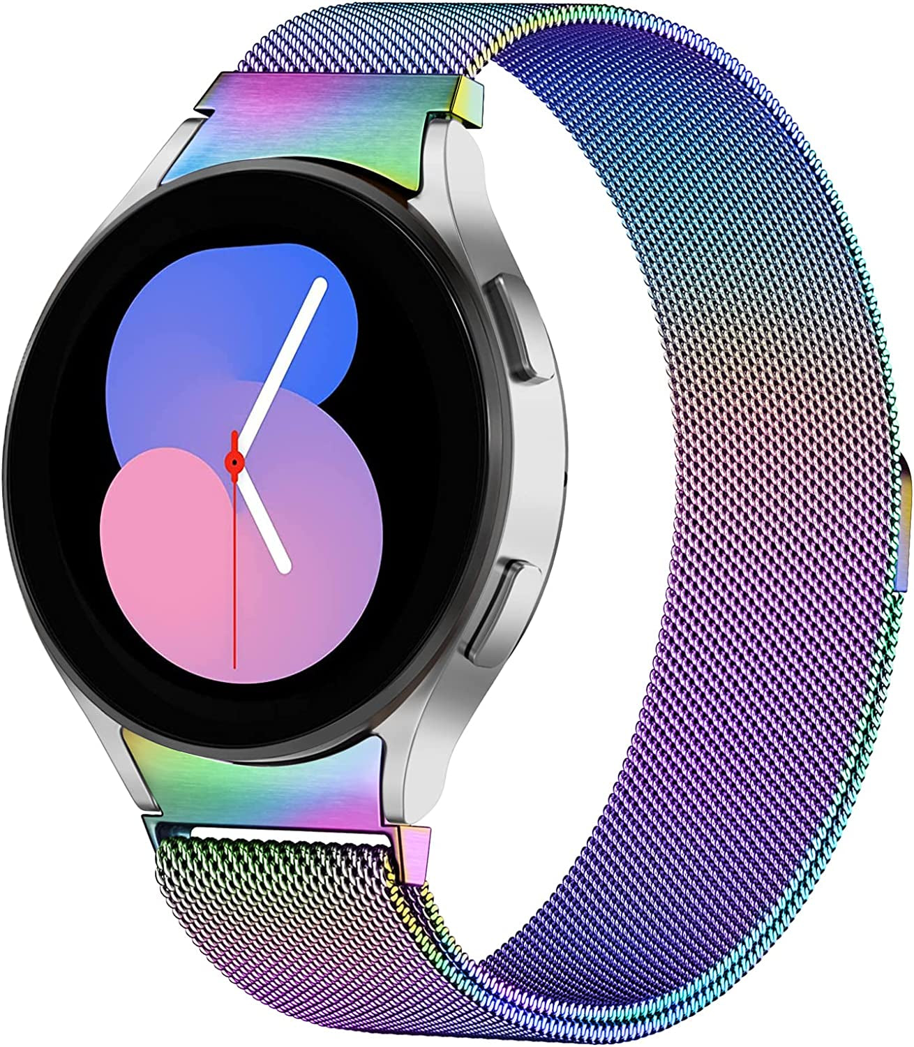 Zedoli No Gap Metal Bands Compatible with Samsung Galaxy Watch 5 40Mm 44Mm / Samsung Galaxy Watch 5 Pro 45Mm / Samsung Galaxy Watch 4 40Mm 44Mm / Samsung Galaxy Watch 4 Classic 42Mm 46Mm for Men Women  Zedoli   