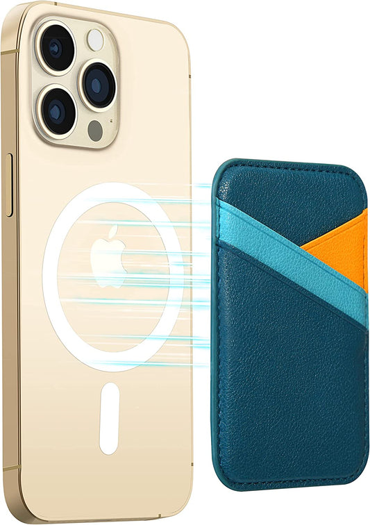 Magnetic Wallet Card Holder with Magsafe for Iphone 14/13/12 Series, Apple Mag Safe Wallet, up to 3 Cards and 3 Bills, Card Holder Magnetic Wallet for Back of Iphone 14, Iphone 13 and Iphone 12 Series  Miroddi   