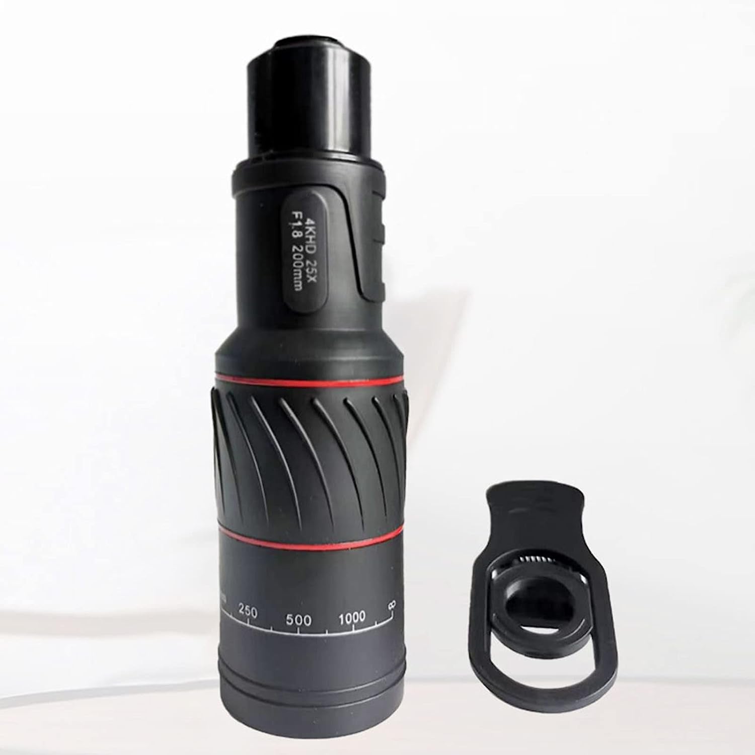 25X Monocular HD High Power Cell Phone Camera Binoculars Suitable for Most Smart Phones Adjustable Telephoto Lens for Mobile Phone Photography  LADIGASU   