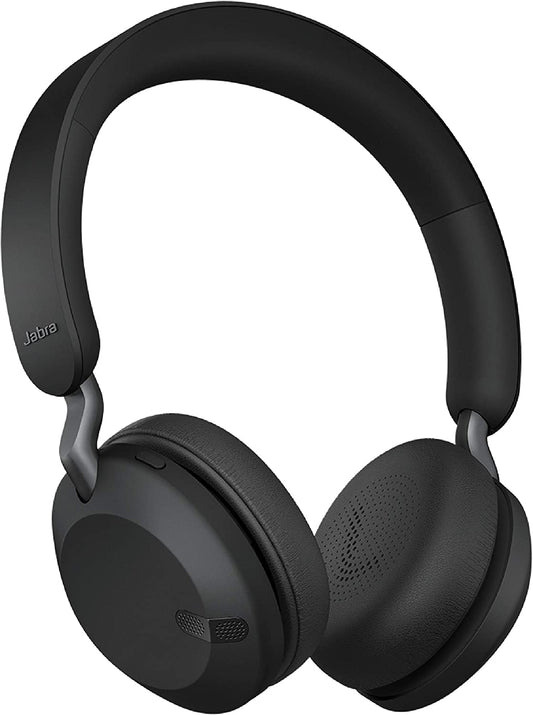 Jabra Elite 45H, Titanium Black – On-Ear Wireless Headphones with up to 50 Hours of Battery Life, Superior Sound with Advanced 40Mm Speakers – Compact, Foldable & Lightweight Design  Jabra   