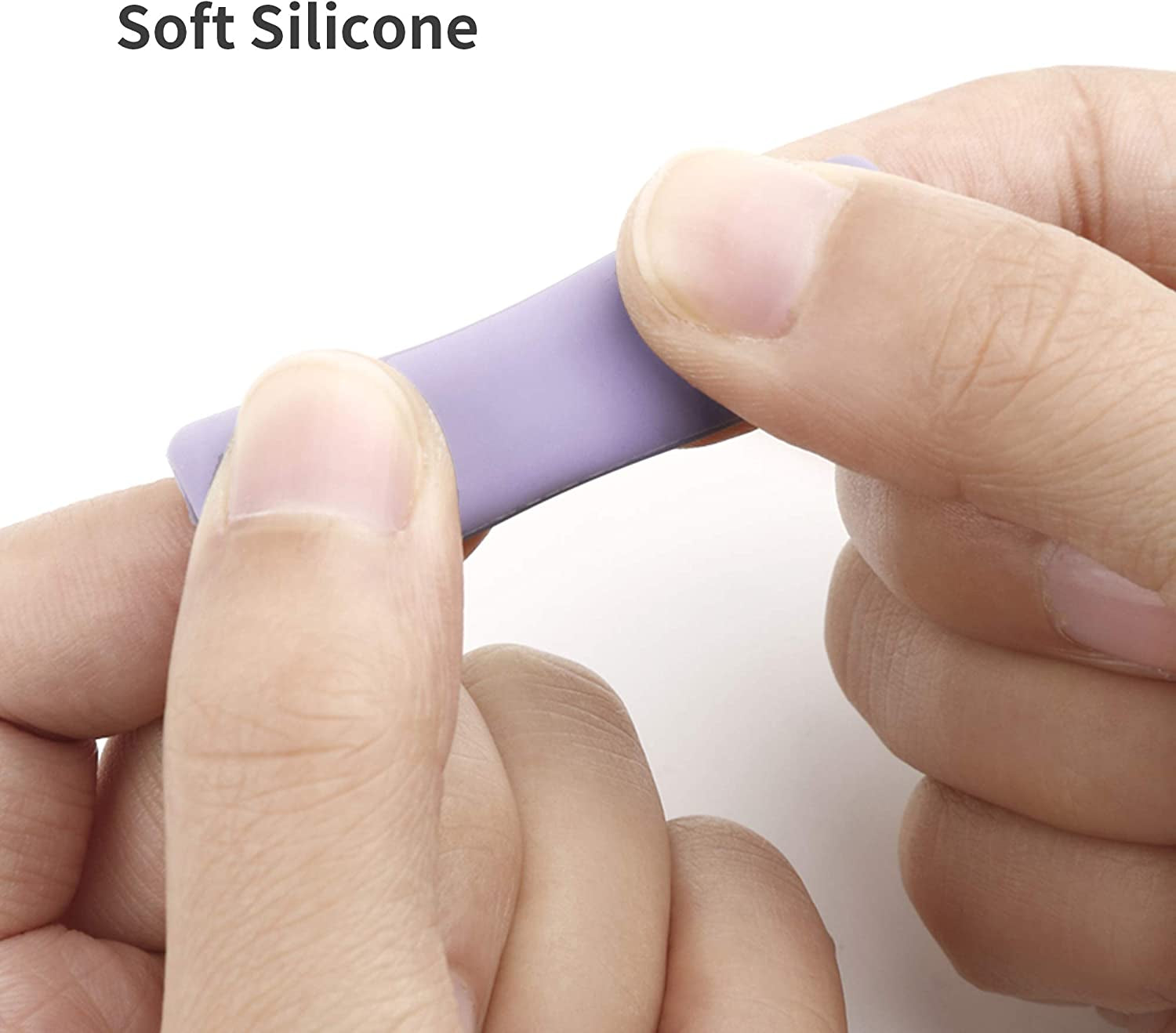 3 Pack Ipencil Grips Case Cover Silicone Sleeve Holder Compatible with Apple Pencil 2Nd Generation, Ipad Pro 11 12.9 Inch 2018(White, Pink, Purple)  Litumfen   