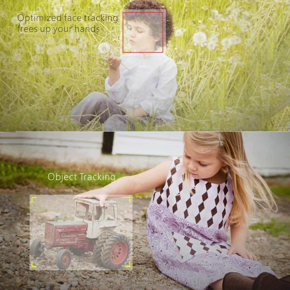 Calmgeek Mobile+ 3- Handheld Gimbal Stabilizer Auto-Tracking Motion Time Lapse Panoramic Photography Zoom Control Max. Payload 280G Replacement for 13/12/11/X Pro Max 8 Smartphones  CalmGeek   