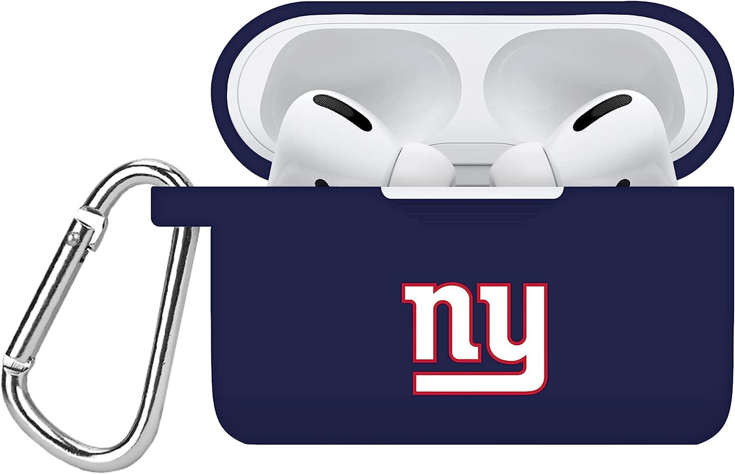 GAME TIME Tampa Bay Buccaneers Silicone Case Cover Compatible with Apple Airpods Pro Battery Case (Black)  Game Time New York Giants - Navy  