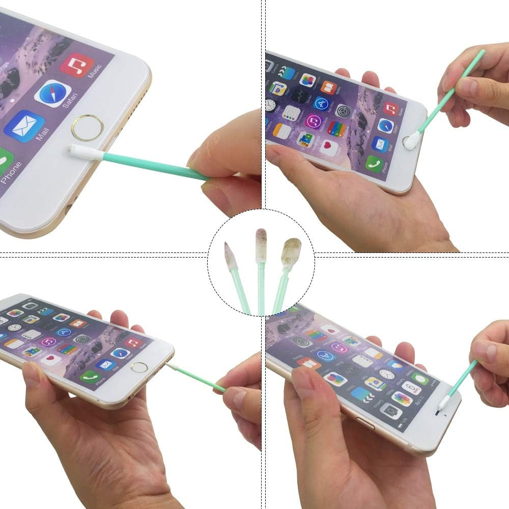 35 Pieces Phone Cleaning Kit,Danzix Cleaner USB Charging Port and Headphone Jack Brush Set Compatible with Iphone,Samsung,Lg,Huawei,Cell Phone Lens,Motorola,Macbook and Other Android Devices  DanziX   