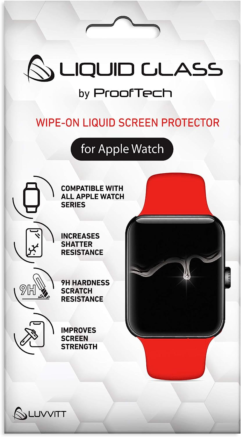 Liquid Glass Screen Protector for Apple Watch All Series Crystal View  CRYSTAL VIEW   