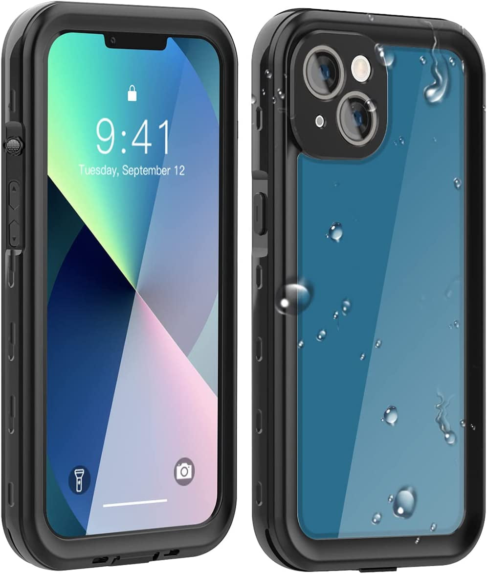 Aicase for Iphone 13 Mini Case(5.4") with Glass Screen Protector, Heavy Duty Drop Protection Full Body Rugged Shockproof/Dust Proof Military Protective Tough Durable for Iphone 13 Mini 5.4"_9  AICase   