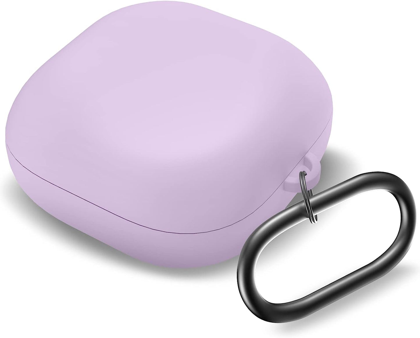 MOLOVA Silicone Case Compatible with Samsung Galaxy Buds 2 Pro/Galaxy Buds 2/ Galaxy Buds Pro/Galaxy Buds Live Case,Black  MOLOVA Purple  