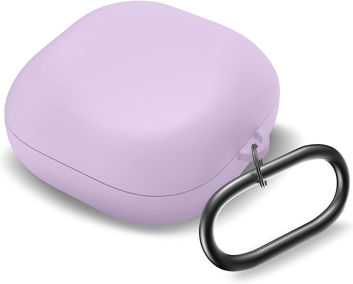 MOLOVA Silicone Case Compatible with Samsung Galaxy Buds 2 Pro/Galaxy Buds 2/ Galaxy Buds Pro/Galaxy Buds Live Case,Black  MOLOVA Purple  