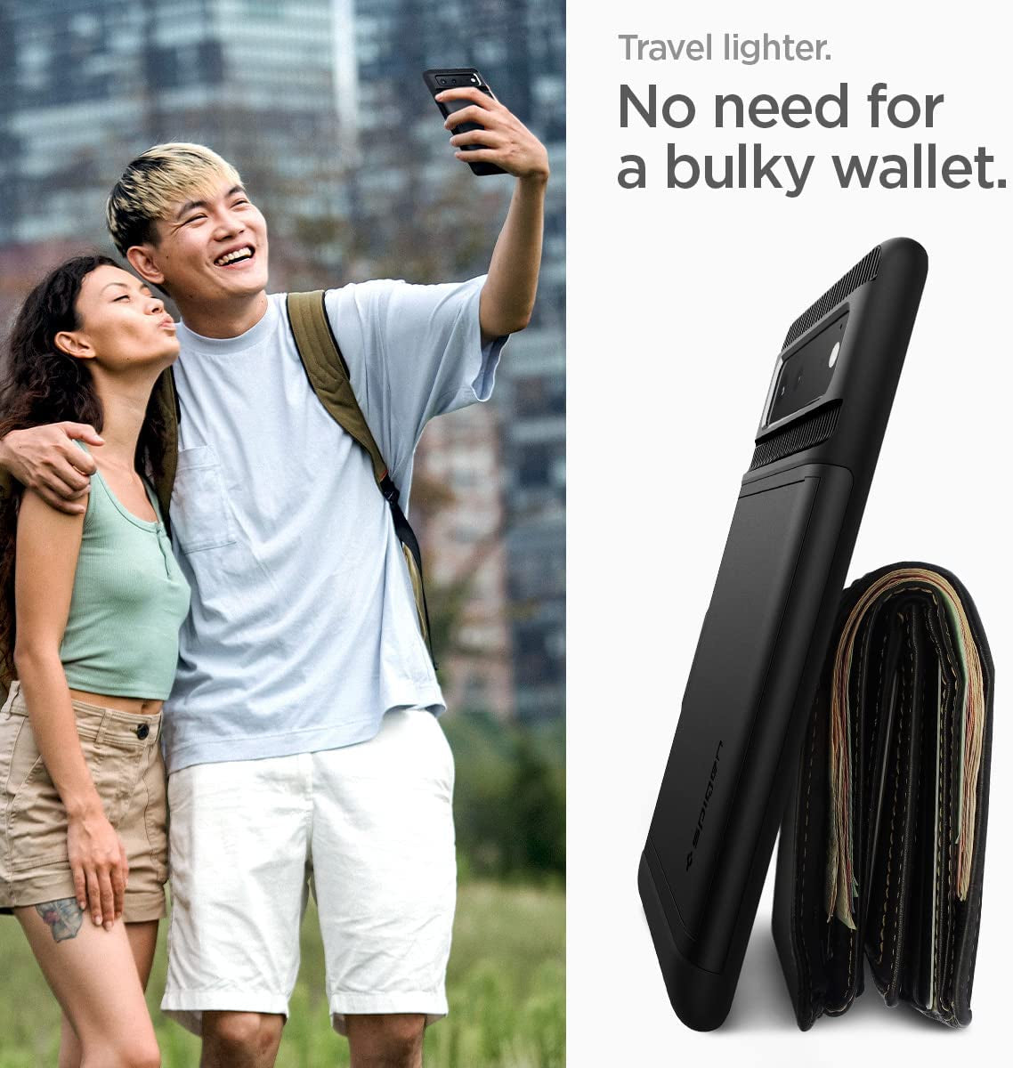 Spigen Slim Armor CS Designed for Google Pixel 6 Case (2021) - Black  Spigen   