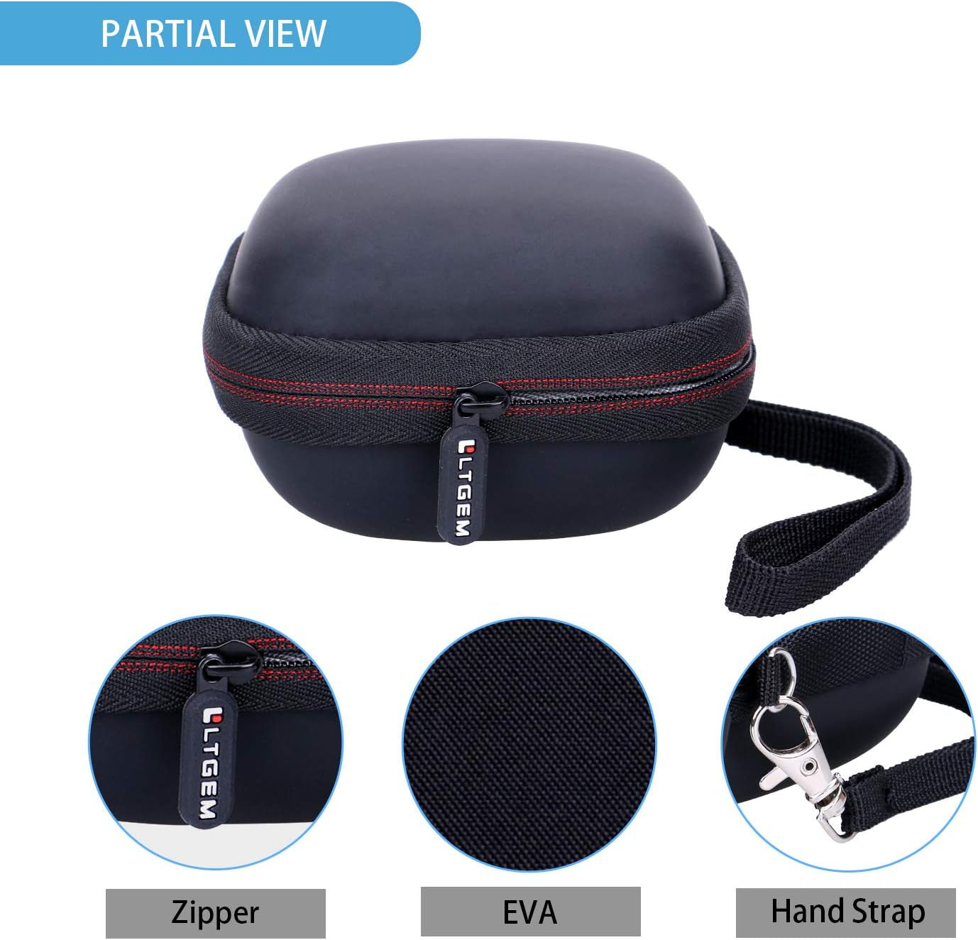 LTGEM EVA Hard Case for Powerbeats Pro Wireless Earbuds - Travel Protective Carrying Storage Bag  LTGEM   