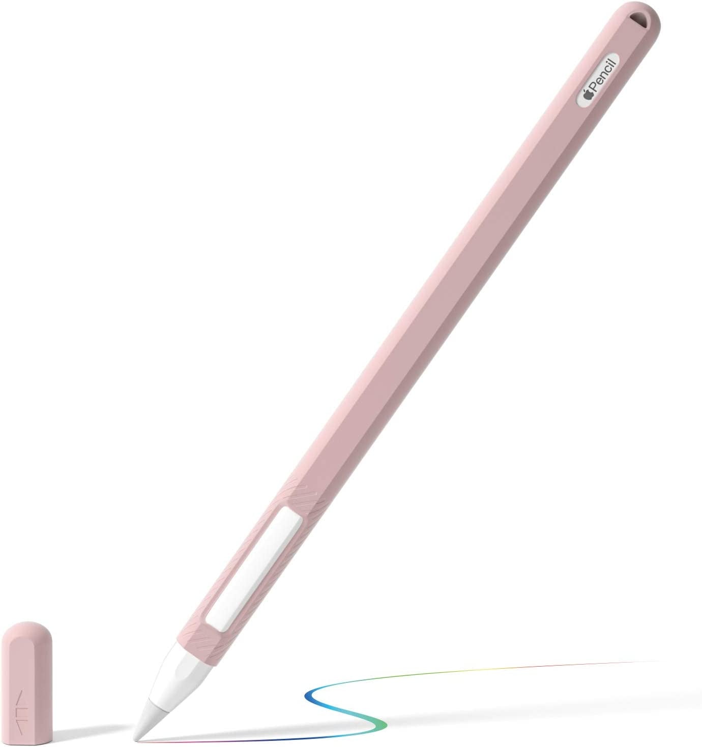 TICARVE Case for Apple Pencil Holder for Apple Pencil Sleeve for Apple Pencil 2Nd Generation Case Compatible with Ipad Pro 2018 Magnetic Skin for Apple Pencil 2 Case Pink  TICARVE   