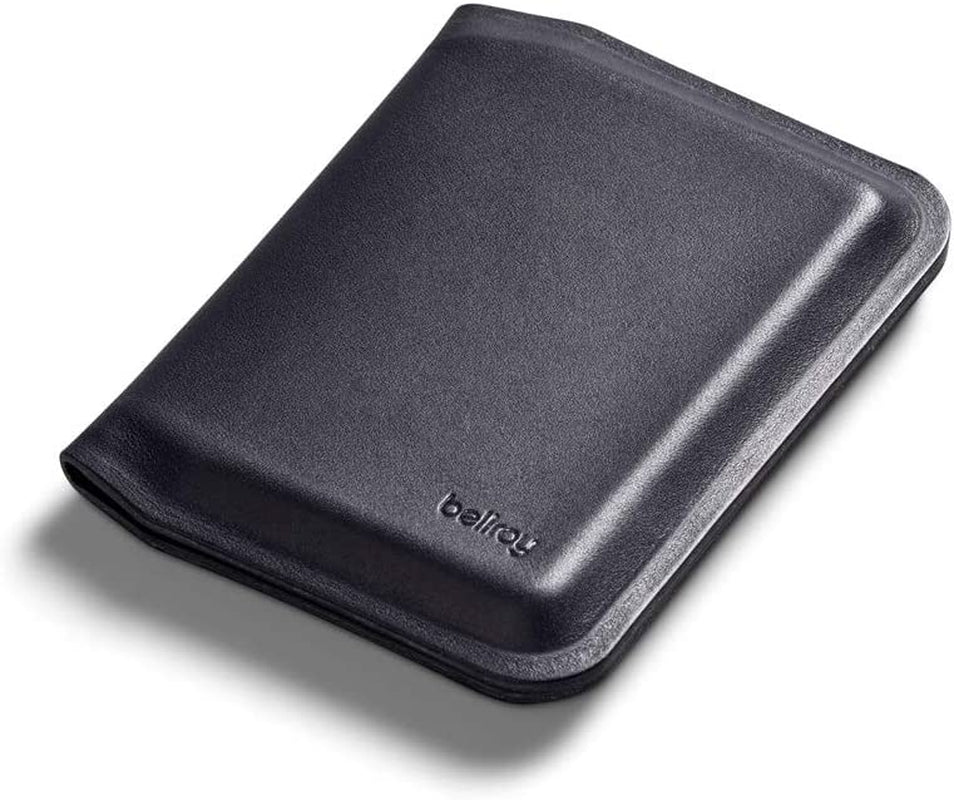 Bellroy Apex Slim Sleeve (Slim Bifold Leather Wallet, RFID Protected) - Onyx  Bellroy   