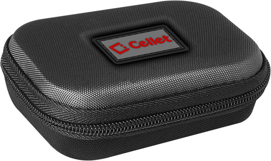 Cellet Portable Travel Compact EVA Case Compatible for Apple Air Pods Air Pods Pro 2, Air Pod, Bose Earbuds Galaxy Buds2 Pro, Buds Live, Wired Ear Pieces, Charging Cables  Cellet   