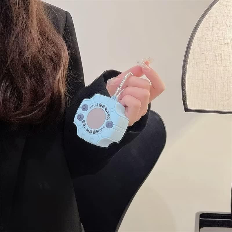 Case for Samsung Galaxy Buds 2 & Buds Live & Buds Pro, Soft Silicone 3D Cute Cartoon Character Kawaii Fashion Cover Animal Design (Digimon)  Angelcityus   