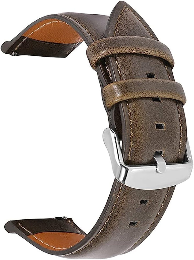 RAYESS for Garmin Venu 2 plus Strap Leather Watch Band Sports Strap for Garmin Venu SQ 2 2S/ Forerunner 245 645/Vivoactve 4 3 Bracelet  RAYESS B For Venu 2 Plus 