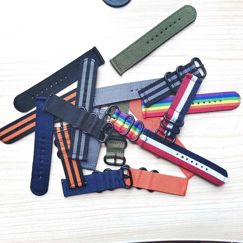 SKXMOD Nylon Canvas Watch Band for Garmin Venu 2 plus Wrist Bracelet Strap 18Mm 20Mm 22Mm Watchband for Garmin Venu SQ 2 2S Correa  SKXMOD   