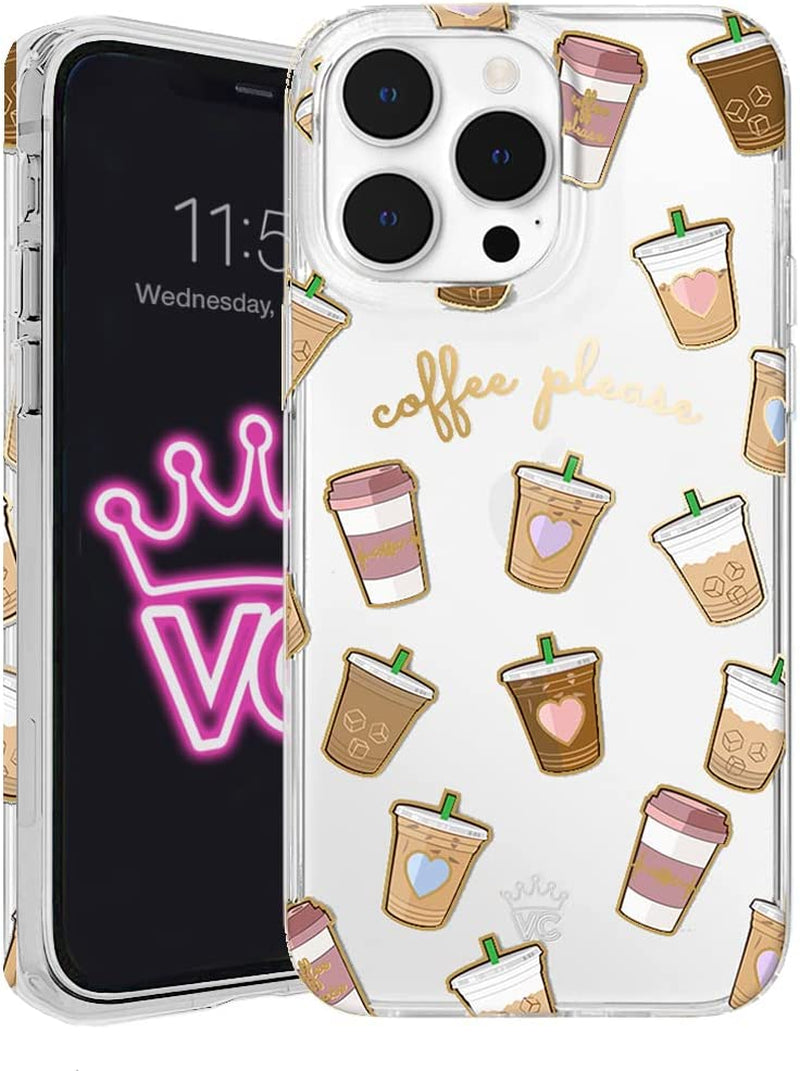 Velvet Caviar X Bratz Designed for Iphone 14 Pro Max Case for Women [8Ft Drop Tested] Cute Protective Bratz Dolls Accessories Phone Cases - Clear Glitter  Velvet Caviar   