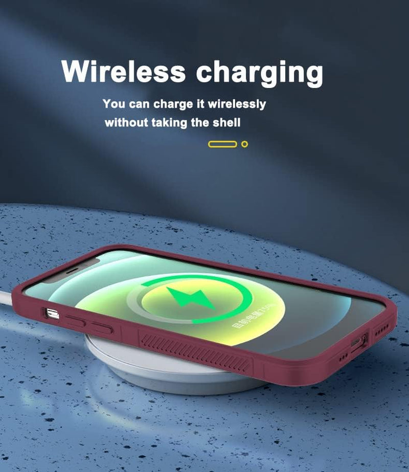 Tiwinxing Case Compatible with Oneplus Nord N30 5G Case Shockproof, Soft TPU Slim Oneplus Nord N30 5G Case for Women Men Anti-Scratch Protective Phone Case (Wine Red)  Tiwinxing   