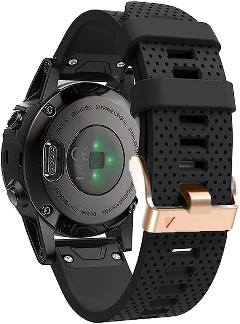 IRJFP Watch Band for Garmin Fenix 6S/ 6S Pro Soft Silicone 20Mm Replacement Women Strap for Fenix 5S/ 5S Plus/D2 Delta S Smartwatch  IRJFP Q For D2 Delta S 