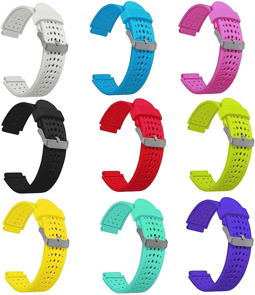 XIRIXX Fashion Silicone Wrist Band for Garmin Forerunner 220 230 235 620 630 Smart Watch Strap Watchband for Forerunner Fitness Tracker  XIRIXX   