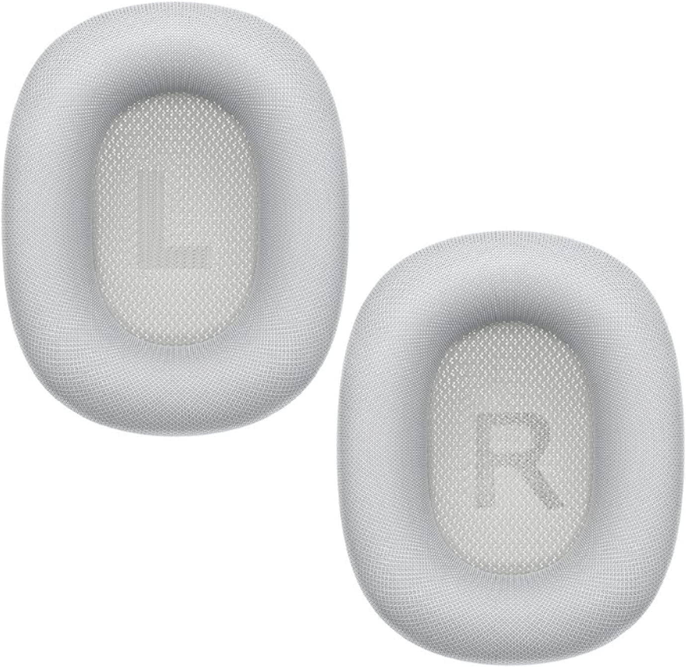 JEUOCOU Compatible for Airpods Max Earpads, Replacement Ear Pads Cushions Cover Repair Parts for Airpods Max Wireless Headphones with Magnet (Silver)  JEUOCOU   