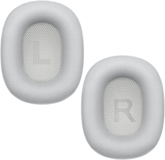 JEUOCOU Compatible for Airpods Max Earpads, Replacement Ear Pads Cushions Cover Repair Parts for Airpods Max Wireless Headphones with Magnet (Silver)  JEUOCOU   