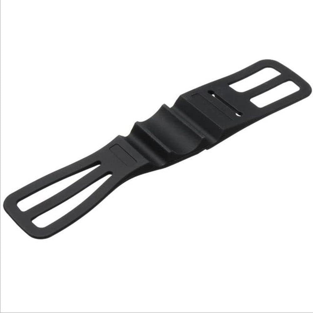 Bicycle Mobile Phone Holder Outdoor anti Slip Silicone Mobile Phone Holder Quick Installation Motorcycle Handle Mobile Phone Holder(Black)  generic   