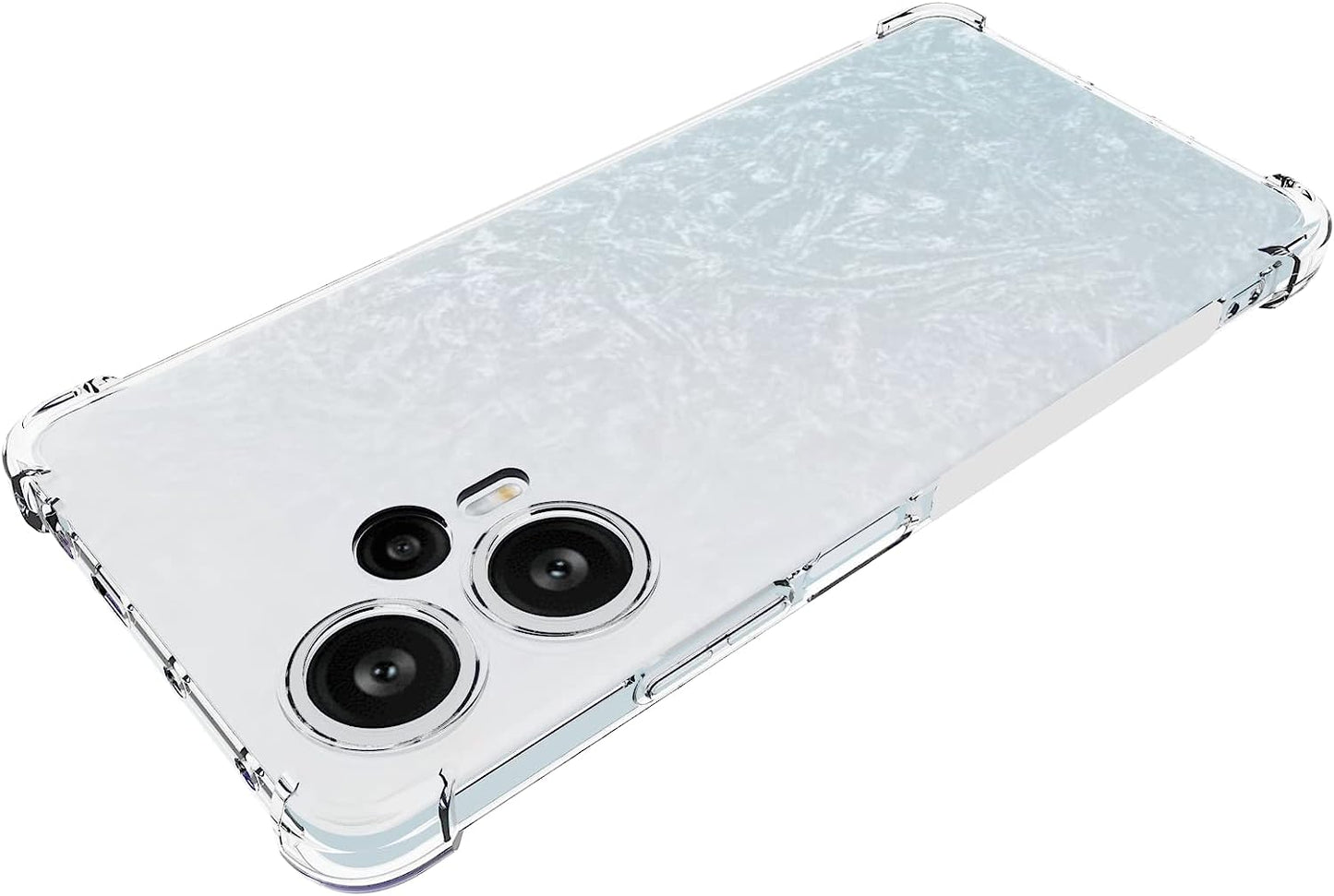 USTIYA Case for Xiaomi Poco F5 Clear TPU Four Corners Protective Cover Transparent Soft  Shenzhen Jinyi Technology Co., Ltd.   
