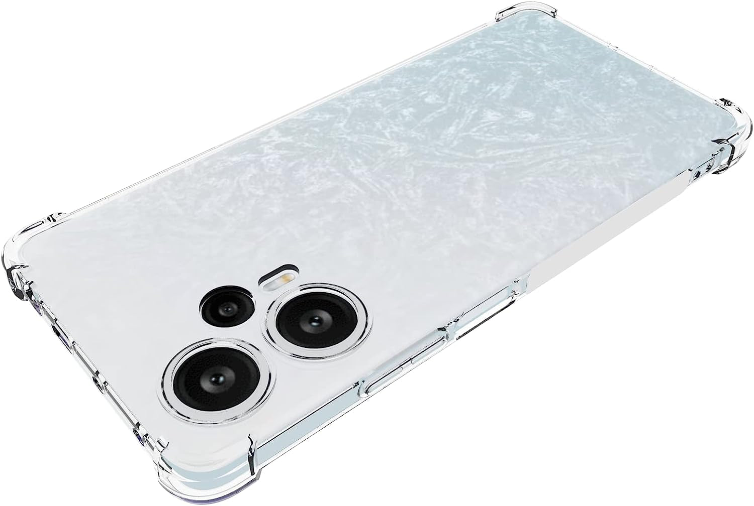 USTIYA Case for Xiaomi Poco F5 Clear TPU Four Corners Protective Cover Transparent Soft  Shenzhen Jinyi Technology Co., Ltd.   
