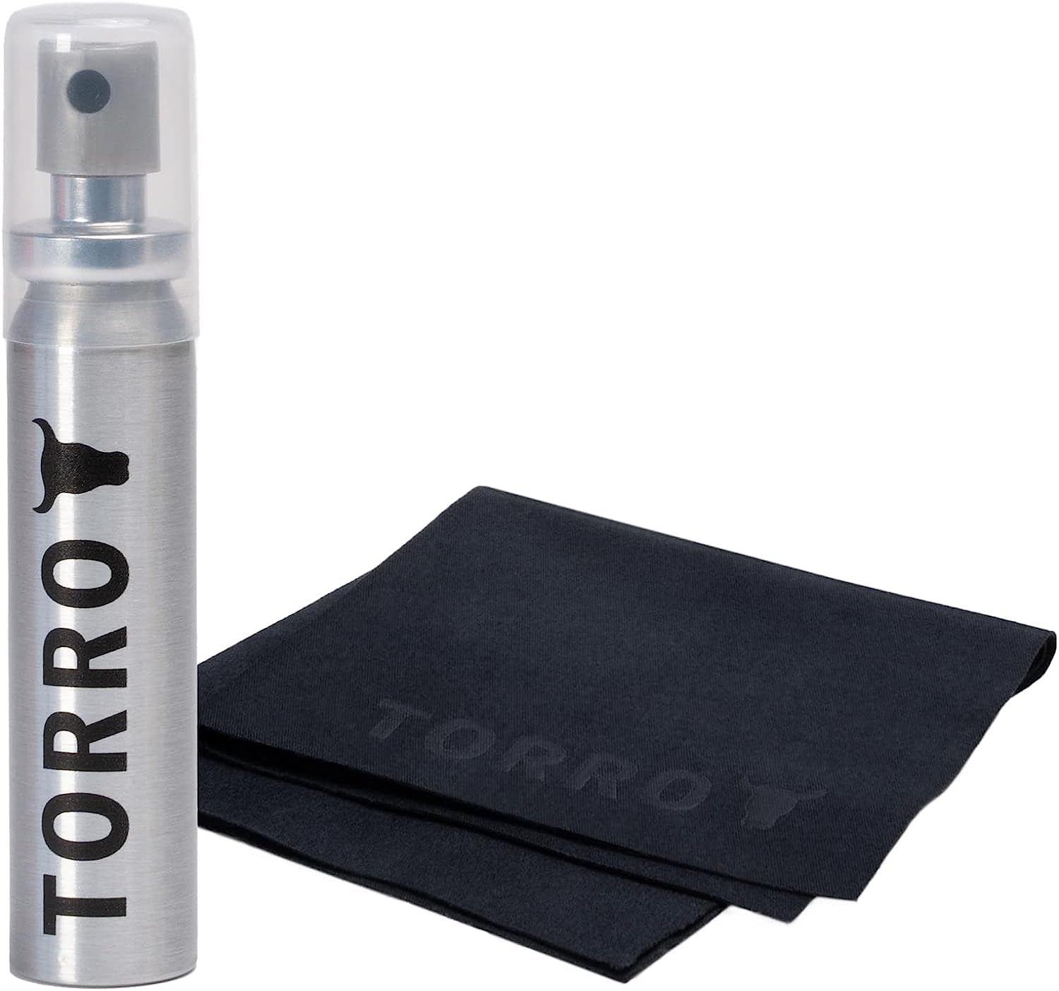 TORRO Screen/Lens Cleaner Kit – 25Ml Screen Cleaning Spray and Ultra-Premium Microfiber Cleaning Cloth (15Cm X 15Cm) Suitable for Smartphone, Ipad, Laptop, Macbook and More  B.A.M Worldwide ltd   