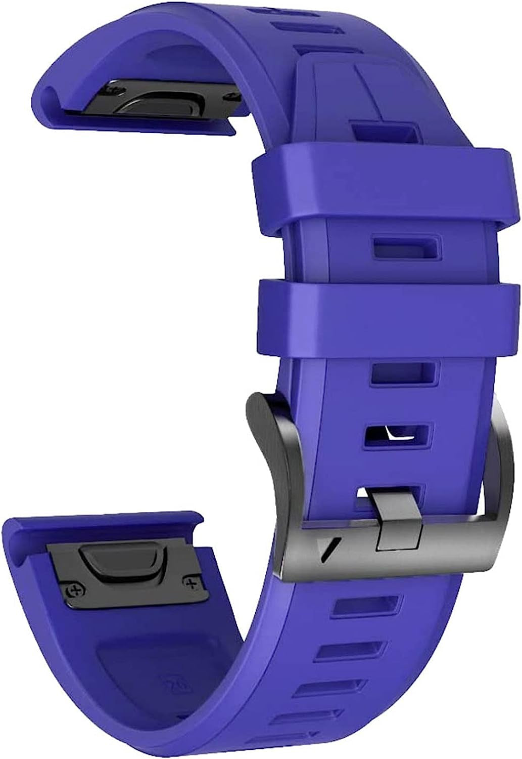 PURYN 26 22Mm Silicone Smart Watch Band for Garmin Fenix 7 7X 6 6X 6Xpro 5X plus 935 3HR Quick Release Easy Fit Straps Bracelet Correa  PURYN Black Yellow 26mm Fenix 6X 6XPro 