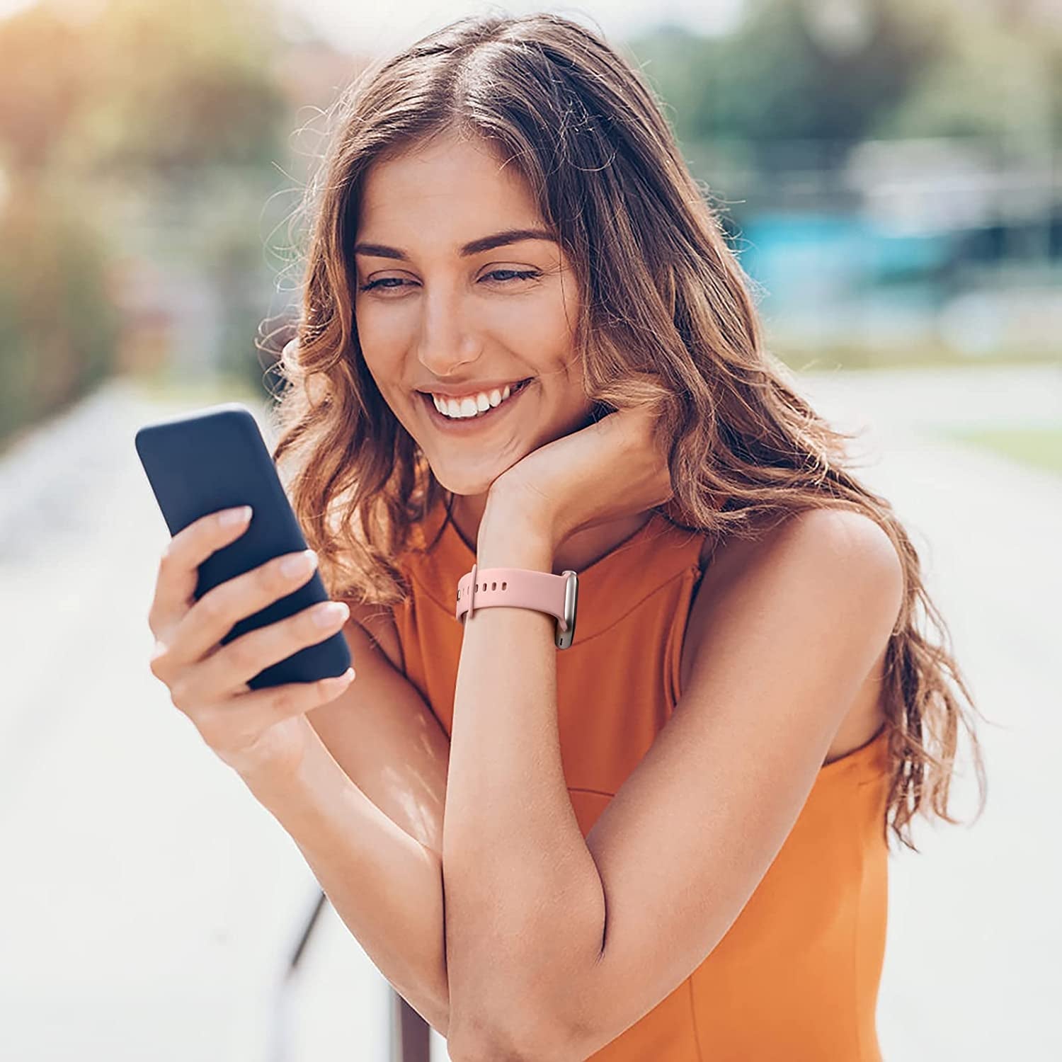 Maledan 6 Pack Bands Compatible for Apple Watch Band 45Mm 41Mm 40Mm 38Mm 44Mm 42Mm 49Mm Women Men, Breathable Silicone Sport Strap Design for Apple Watch Ultra Iwatch Series 8 7 6 5 4 3 2 1 SE Band  Maledan   