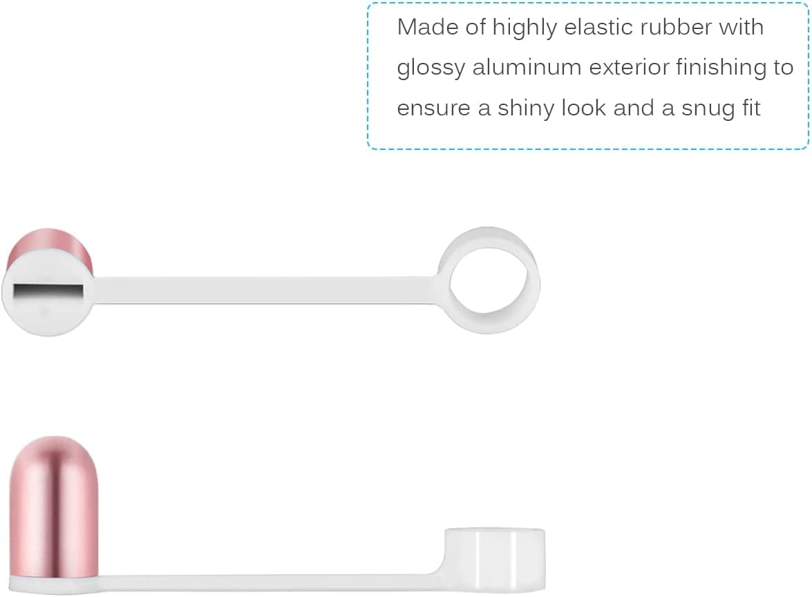 Apple Pencil Replacement Cap- Tranesca Aluminum Replacement Cap for Apple Pencil (3 in a Pack) Gold,Rose Gold,Silver- Not Magnetically Clasped  Tranesca   