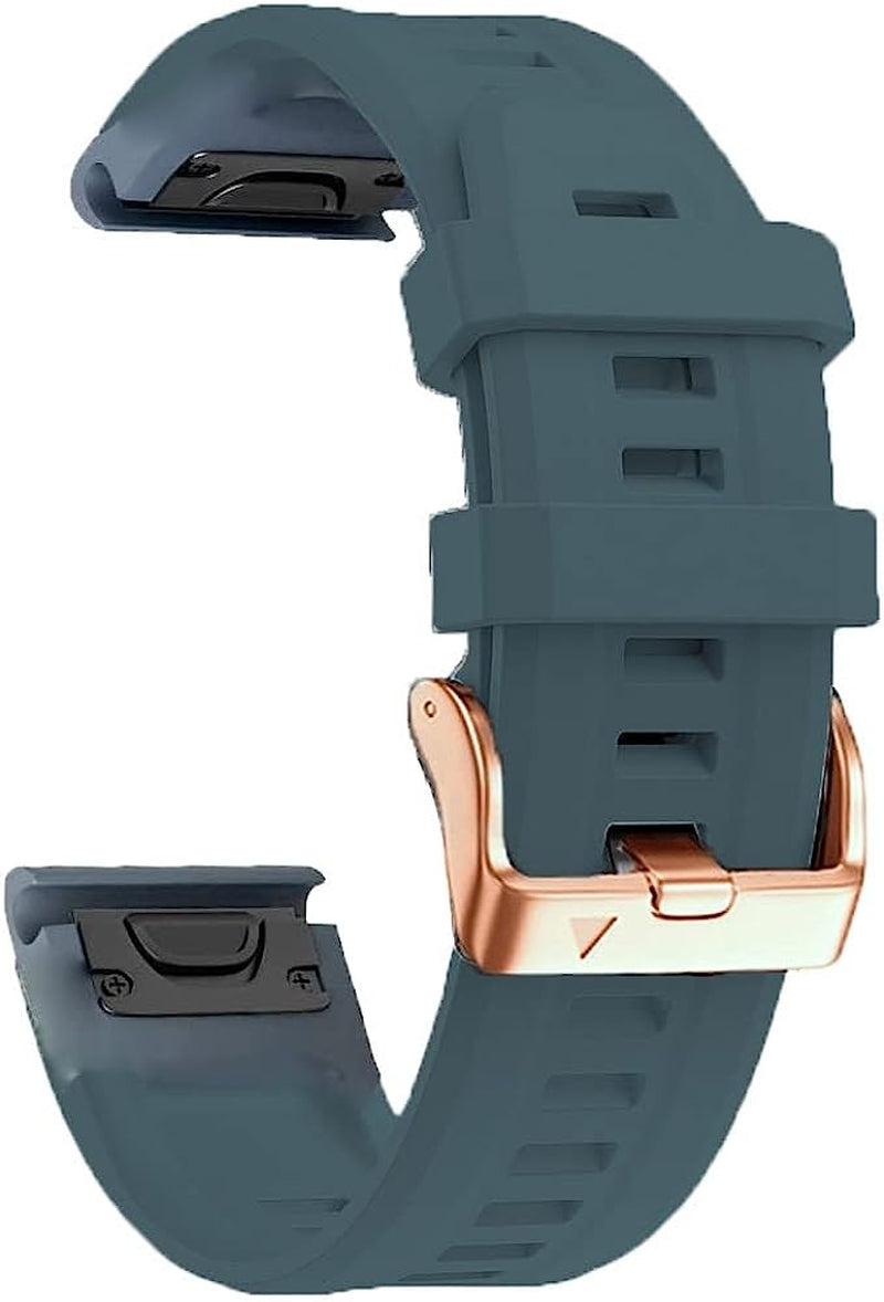 KAVJU 20Mm Silicone Watch Band Straps for Garmin Fenix 6S 6S Pro 5S 5Splus Descent Mk2S D2 Delta Smart Watch Band Straps Quick Releas  KAVJU F For Fenix 6S Pro 