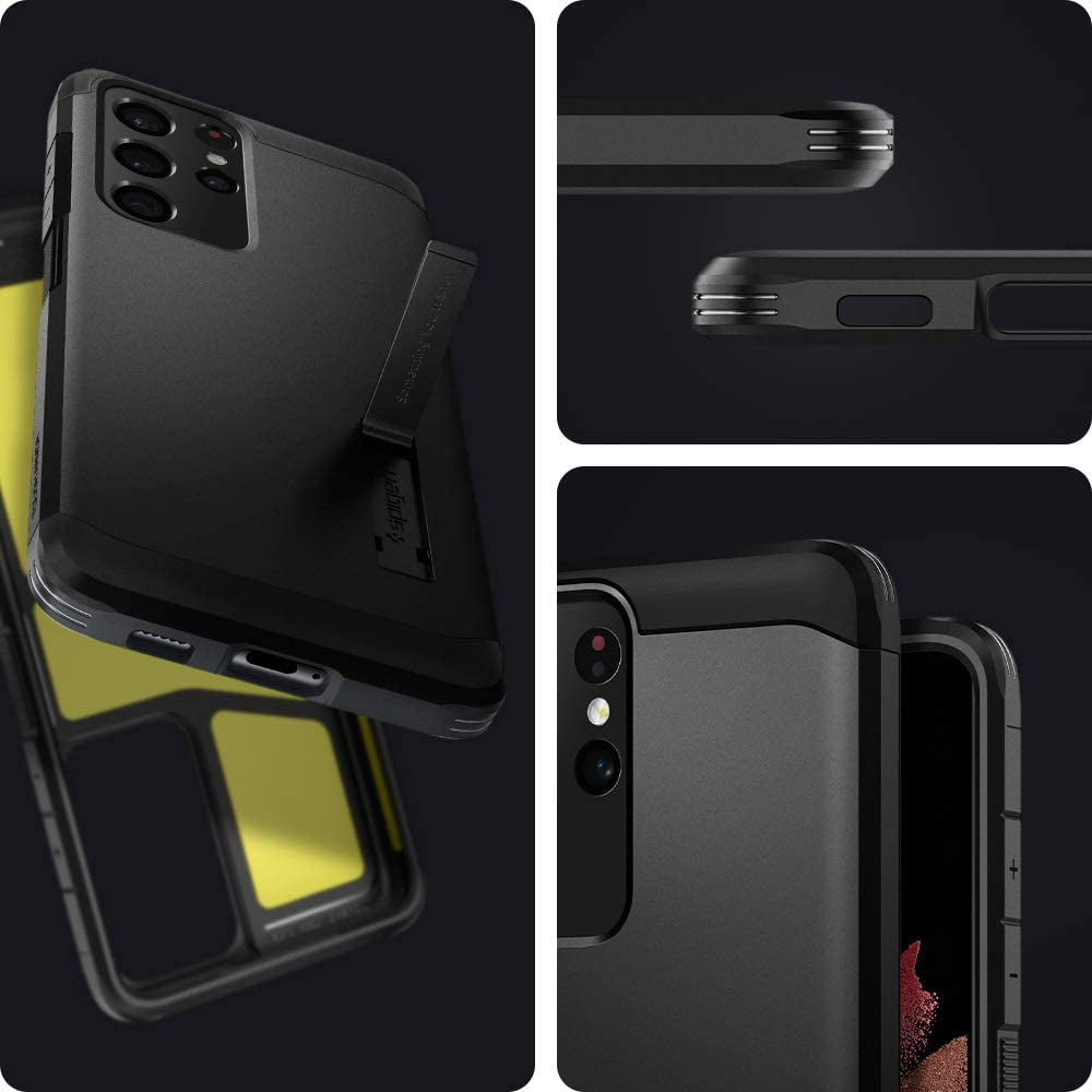Spigen Tough Armor [Extreme Protection Tech] Designed for Galaxy S21 Ultra Case (2021) - Black  Spigen   