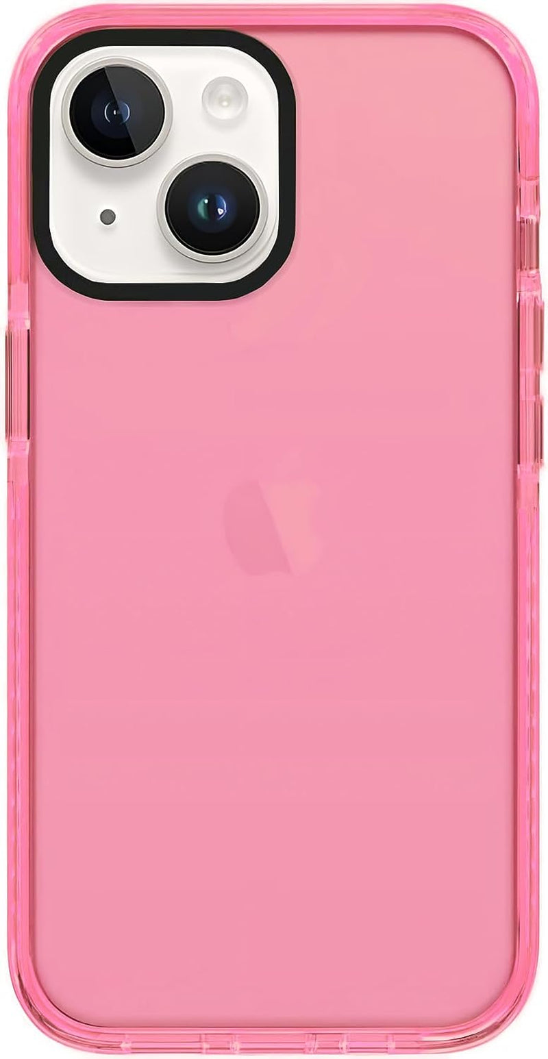 Neon Clear Iphone 14 Pro Max Case, Vibrant 80S Design, Camera Protector, Soft Silicone Shockproof - 6.7Inch  Simapu   