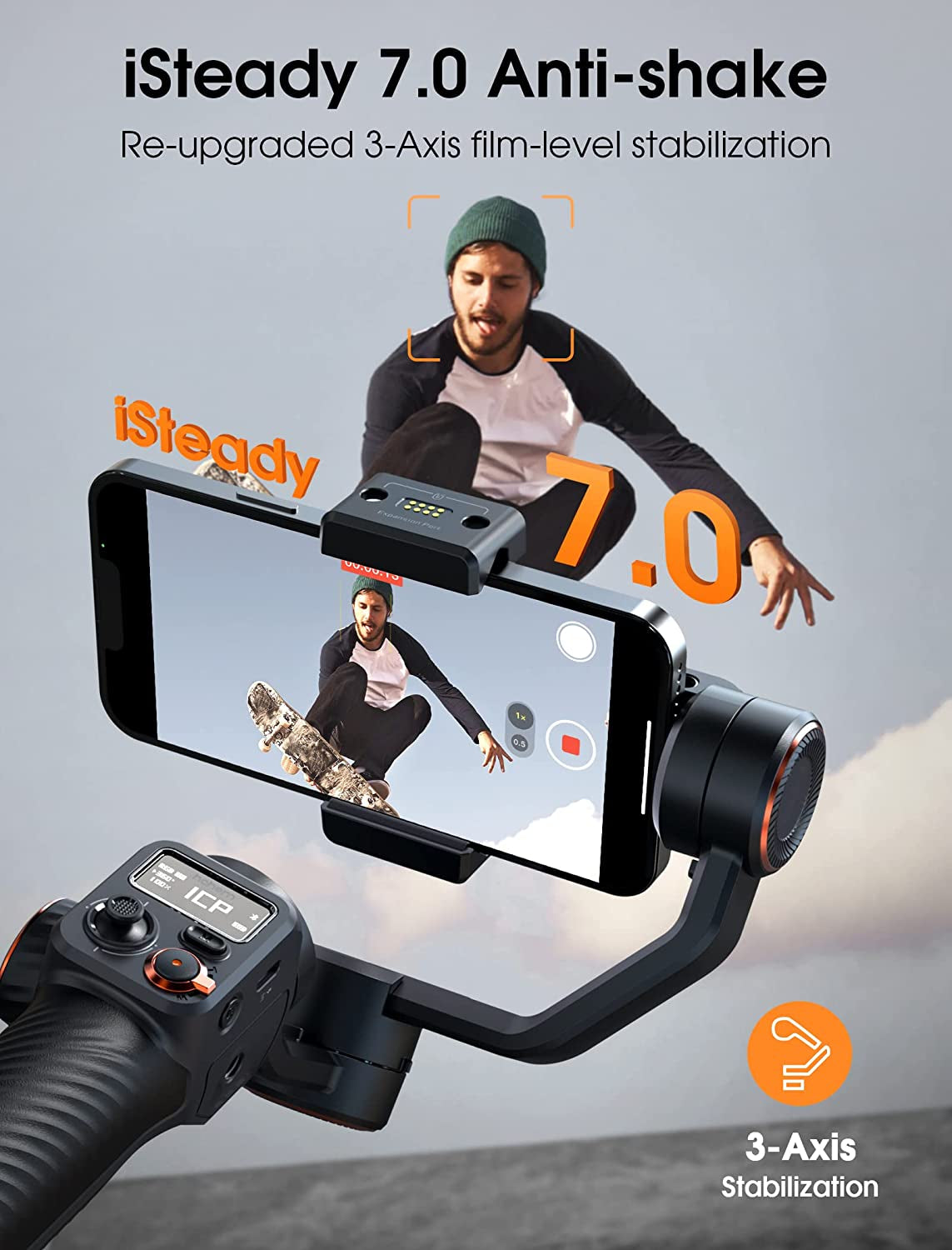 2023 Upgraded 3-Axis Phone Gimbal Isteady XE Gimbal Stabilizer and Isteady M6 Gimbal Stabilizer for Smartphone  hohem   