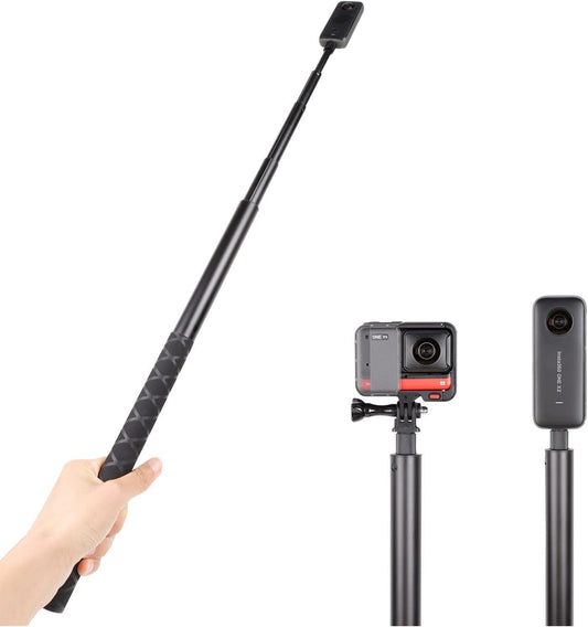 Pellking Long 77Inch Invisible Selfie Stick for Insta360 ONE X3, X2, X, Insta360 ONE R, RS, Insta 360 Camera 1/4" Extended Monopod Pole  PellKing   