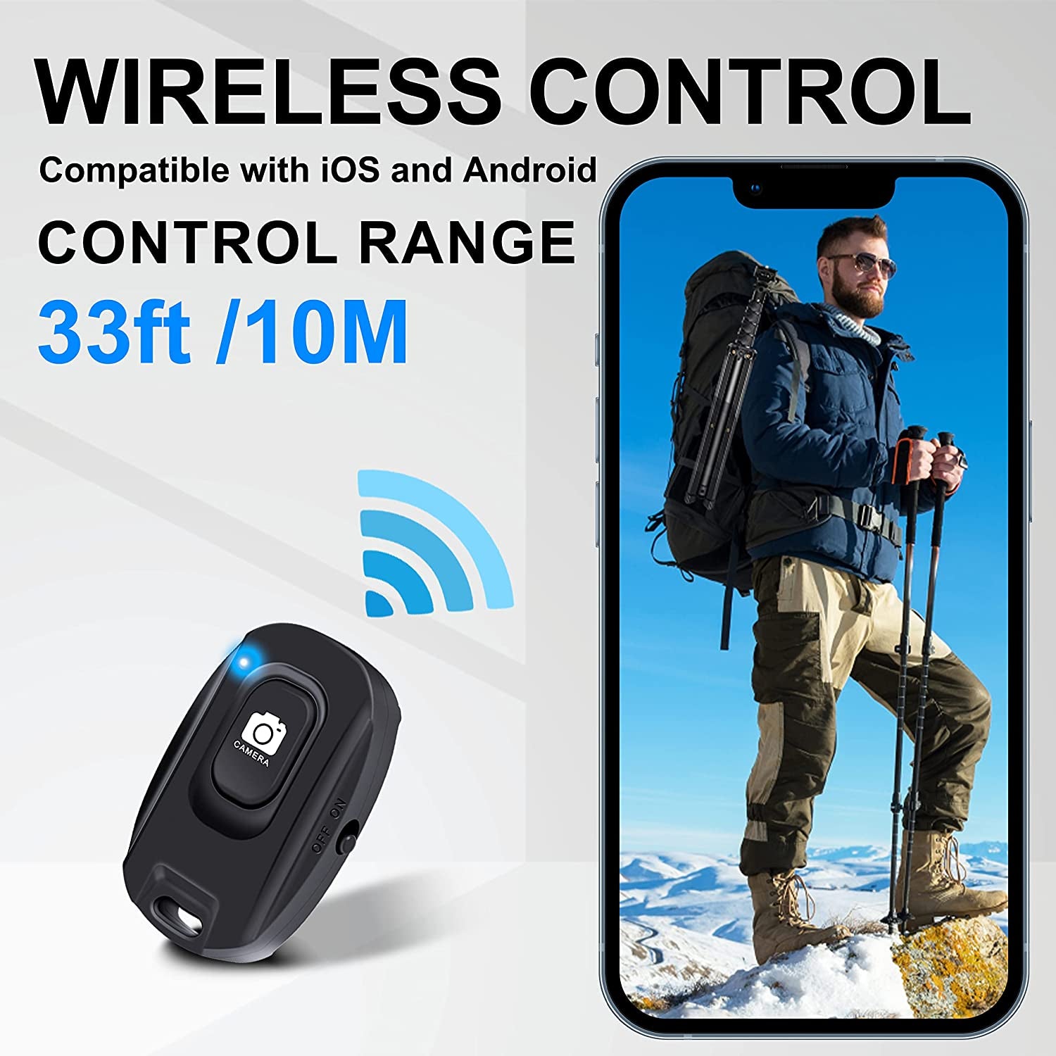 64 Inch Selfie Stick Tripod with Wireless Remote, Phone Tripod Stand Group Selfies/Live Streaming/Video Recording Compatible with All Cellphones…  vvtan   