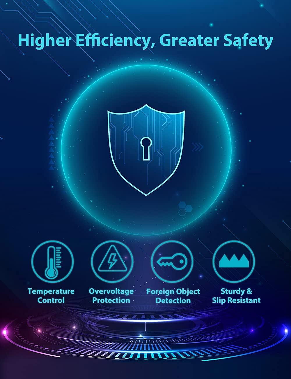 Wireless Charger for Samsung Galaxy S23/S23+/S22/S22+/S21/S20/S20+/S10/S9+/S9/S8/S8+/S7/Note10/Note9/Note8, 15W Fast Wireless Charging Pad with USB-C for Samsung,Iphone Black(No AC Adapter)  SHENZHEN GOOD-SHE TECHNOLOGY CO., LTD   