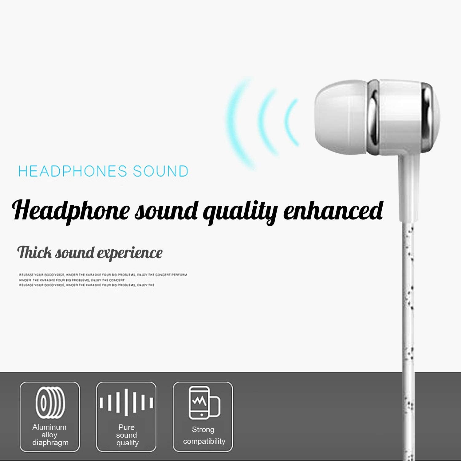 Culinary 2116 Universal Mini Microphone with Omnidirectional Stereo Mic for Phone, Singing  Culinary District   